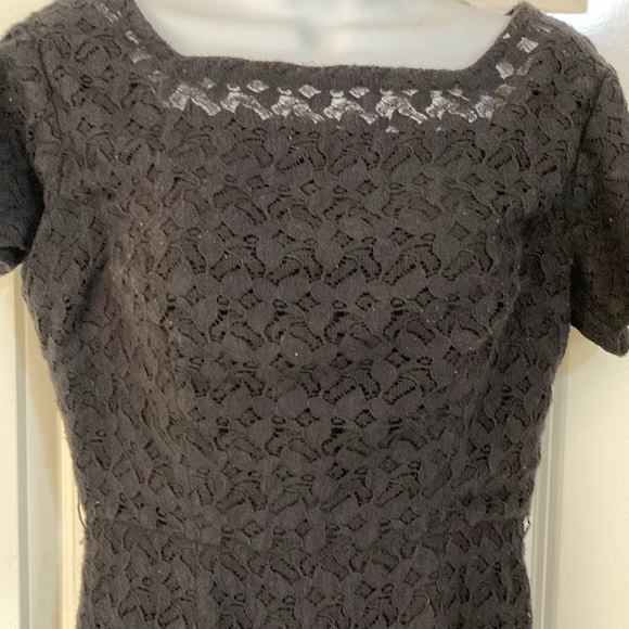 Super Cute Vintage 50/60s Little Black Dress. - Picture 2 of 8